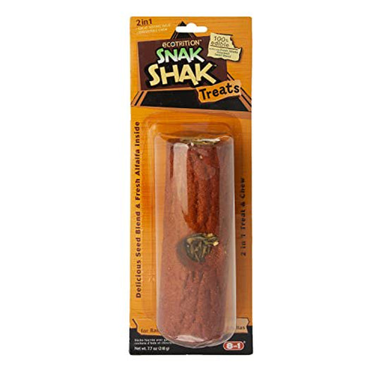 Ecotrition Snak Shak Treat Stuffer for Rabbits, Guinea Pigs and Chinchillas, Chewable Animals & Pet Supplies > Pet Supplies > Small Animal Supplies > Small Animal Treats ecotrition   