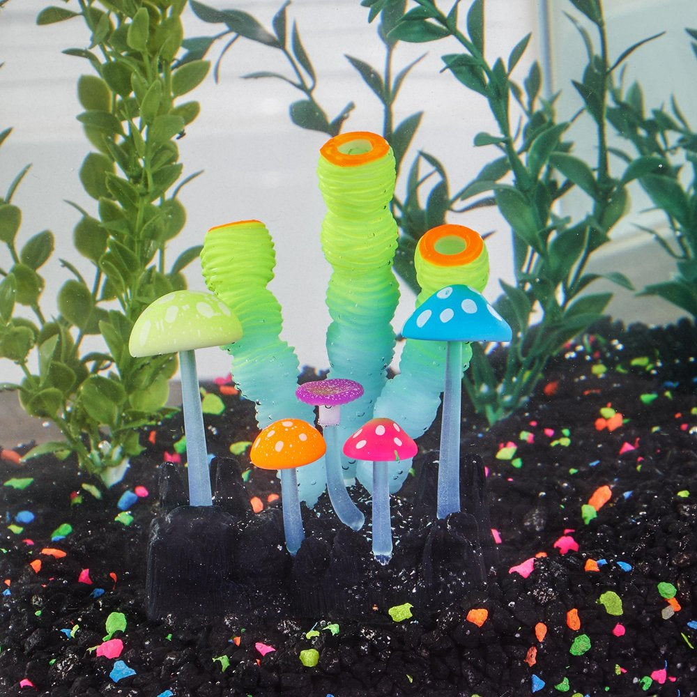 Aqua Culture Glow in the Dark Tube Mushrooms Aquarium Ornament Animals & Pet Supplies > Pet Supplies > Fish Supplies > Aquarium Decor Wal-Mart Stores, Inc.   