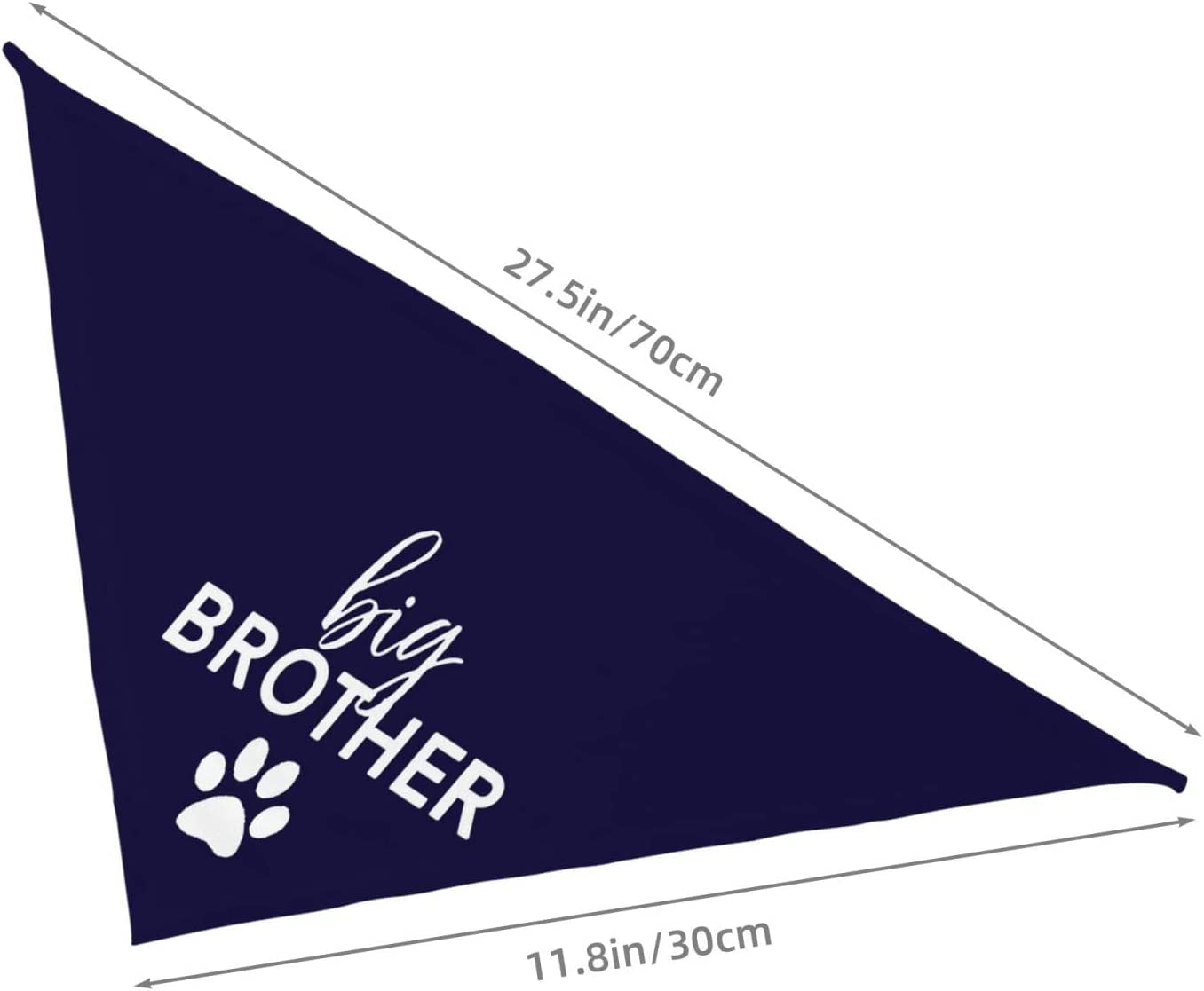 Vercosee Big Brother Dog Bandana,Pregnancy Announcement Dog Bandana, Gender Reveal Photo Booth Props, Pet Scarf for Dog Lover Owner (Big Brother) Animals & Pet Supplies > Pet Supplies > Dog Supplies > Dog Apparel vercosee   