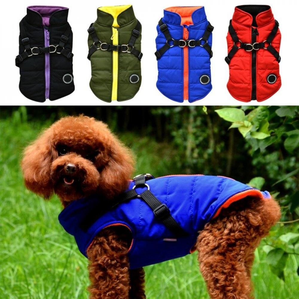 Clearance! Winter Pet Dog Clothes Warm Windproof Pets Dog Jackets for Small Medium Dogs Pet Labrador French Bulldog Apparel Dog Outfits Animals & Pet Supplies > Pet Supplies > Dog Supplies > Dog Apparel Fantadool   