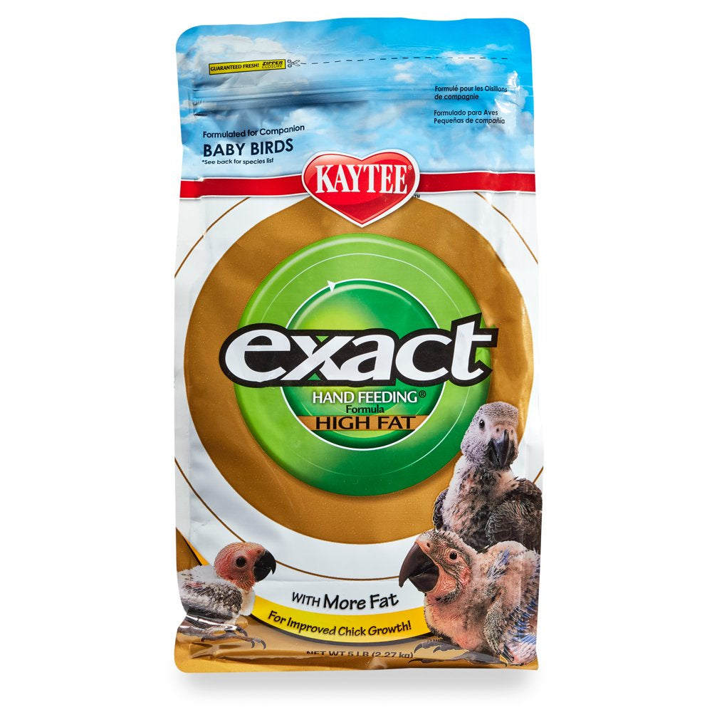 Kaytee Exact Handfeeding - High Fat 5 Lb Animals & Pet Supplies > Pet Supplies > Bird Supplies > Bird Food Central Garden and Pet   