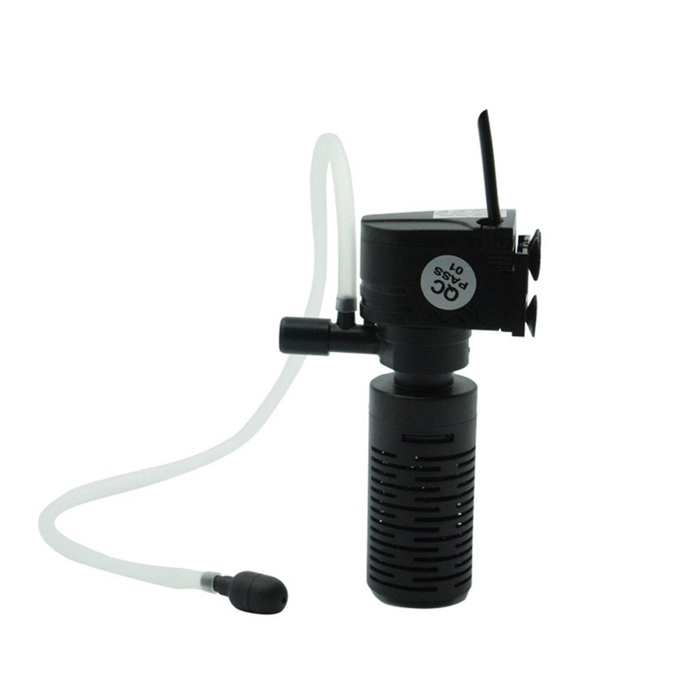 Walbest Aquarium Hang on Filter - Power Waterfall Suspension Oxygen Pump - Submersible Hanging Activated Carbon Biochemical Wall Mounted Fish Tank Filtration Water Animals & Pet Supplies > Pet Supplies > Fish Supplies > Aquarium Filters Walbest   