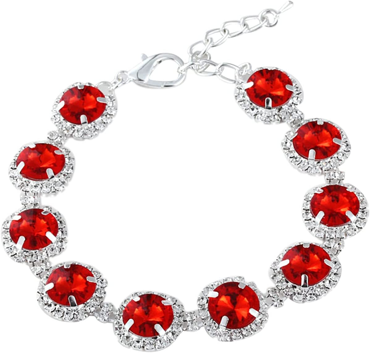 Collars Chocker Fashion Dog Shaped Fancy Pet Shining Rhinestone Pet Necklace Small Dog Collar Animals & Pet Supplies > Pet Supplies > Dog Supplies > Dog Apparel Generic Red Large 