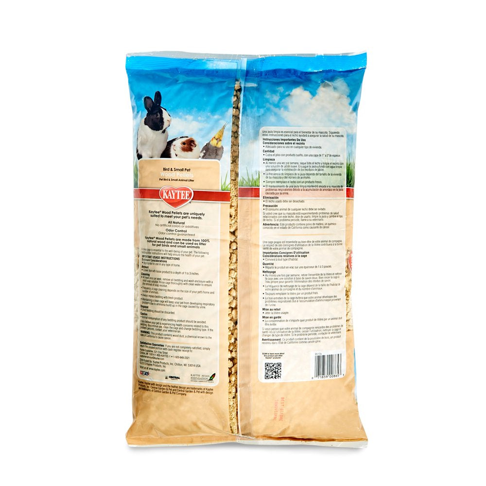 Kaytee Wood Pellets Litter 8 Lb Animals & Pet Supplies > Pet Supplies > Small Animal Supplies > Small Animal Bedding Central Garden and Pet   