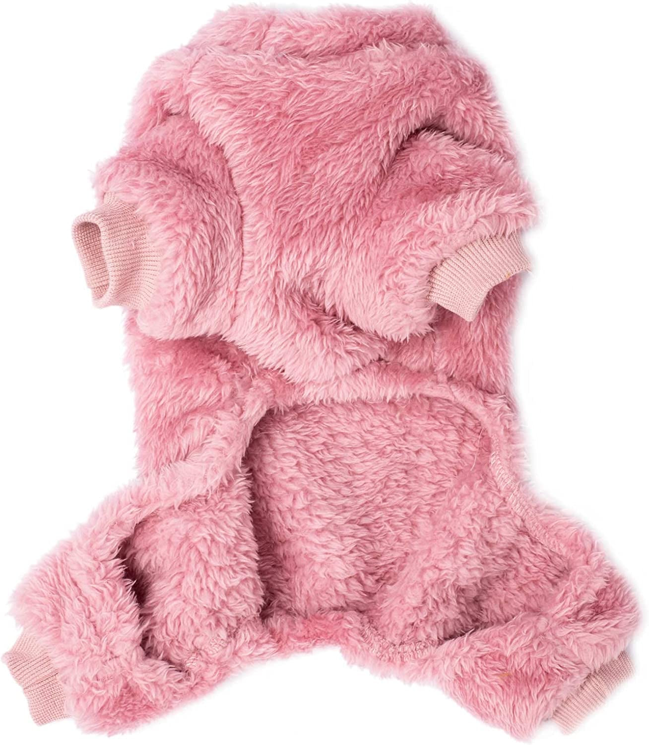 Dog Sweater Coat, Dog Pajamas PJS, Dog Clothes, Dog Christmas Sweaters for Small Medium Dogs Boy Girl Cat Apparel Doggie Jacket Onesie Soft Warm Holiday Outfits (Small, Pink) Animals & Pet Supplies > Pet Supplies > Dog Supplies > Dog Apparel YUGGI   