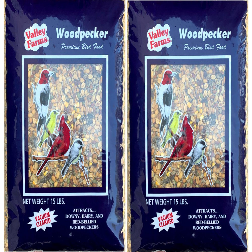 Valley Farms Woodpecker Mix Wild Bird Food -Best Kept Secret: Attracts Many Wild Bird Species Very Well! Animals & Pet Supplies > Pet Supplies > Bird Supplies > Bird Food Valley Farms   