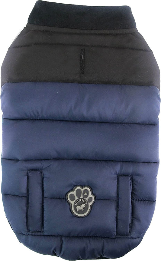 Canada Pooch Summit Stretch Vest Dog Coat, Size 10, Navy Animals & Pet Supplies > Pet Supplies > Dog Supplies > Dog Apparel Hagen 28  