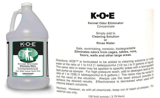 Nontoxic Biodegradable Dog Kennel Odor Eliminator Dilutes 1/4 Oz to One Gallon Animals & Pet Supplies > Pet Supplies > Dog Supplies > Dog Kennels & Runs MPP   