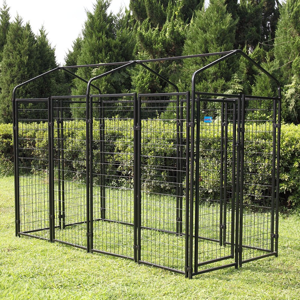 Coziwow 67" Outdoor Dog Kennel Enclosure with Waterproof Cover Animals & Pet Supplies > Pet Supplies > Dog Supplies > Dog Kennels & Runs Coziwow   