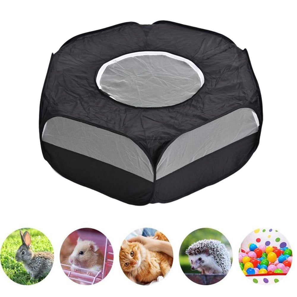 Portable Animal Playpen Cage Tent Yard Fence Puppy Kennel Indoor anti with Cover Animals & Pet Supplies > Pet Supplies > Dog Supplies > Dog Kennels & Runs Colcolo   