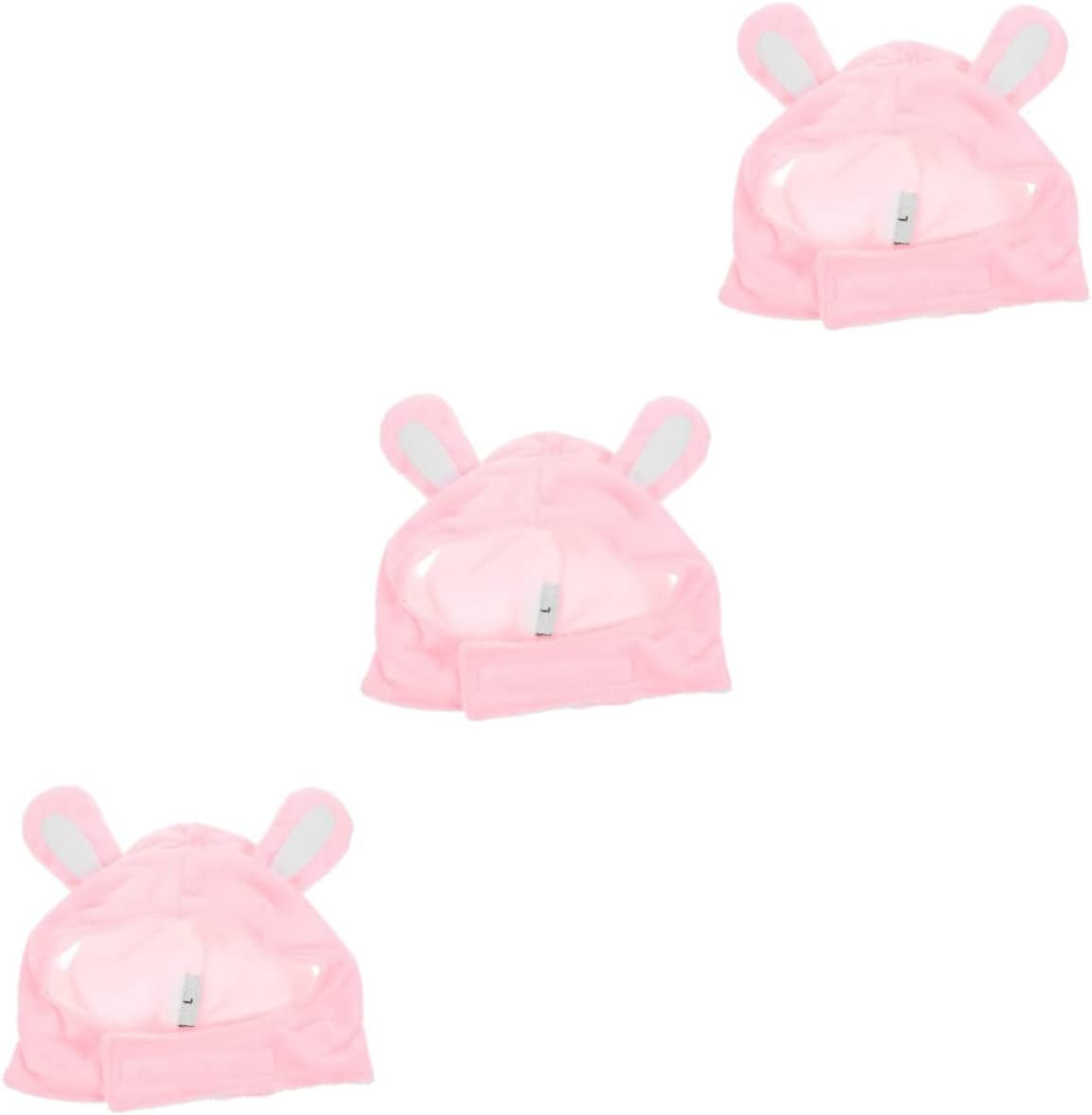 Balacoo 4Pcs Dog Costume Hat Cosplay in Dogs - for Accessories Year Party Cats Warm Pink Favor Bunny Kitten Accessory Dress Easter Rabbit up New Headwear Ears Puppy Headgear Small and Xs Animals & Pet Supplies > Pet Supplies > Dog Supplies > Dog Apparel Balacoo Pinkx3pcs 25x18cmx3pcs 
