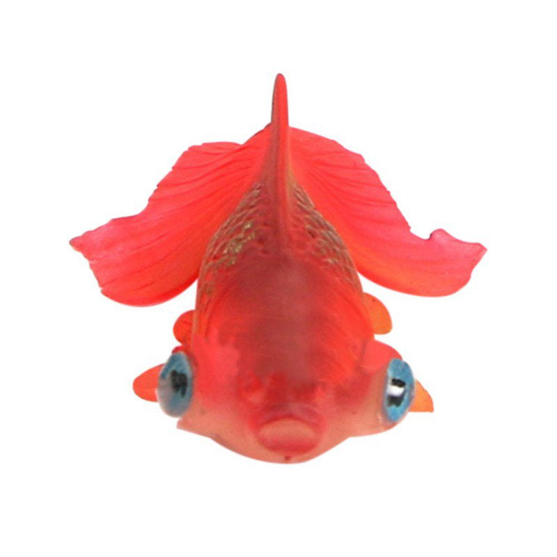 Artificial Fish Aquarium Silicone Fish Floating Glowing Fake Fish for Aquarium Decor Floating Ornament Animals & Pet Supplies > Pet Supplies > Fish Supplies > Aquarium Decor Xinhuaya A5  