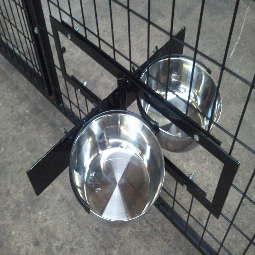 K9 Kennel Store Dog Kennel-Run Swivel Bowl Feeding & Watering System Animals & Pet Supplies > Pet Supplies > Dog Supplies > Dog Kennels & Runs Cove Products   