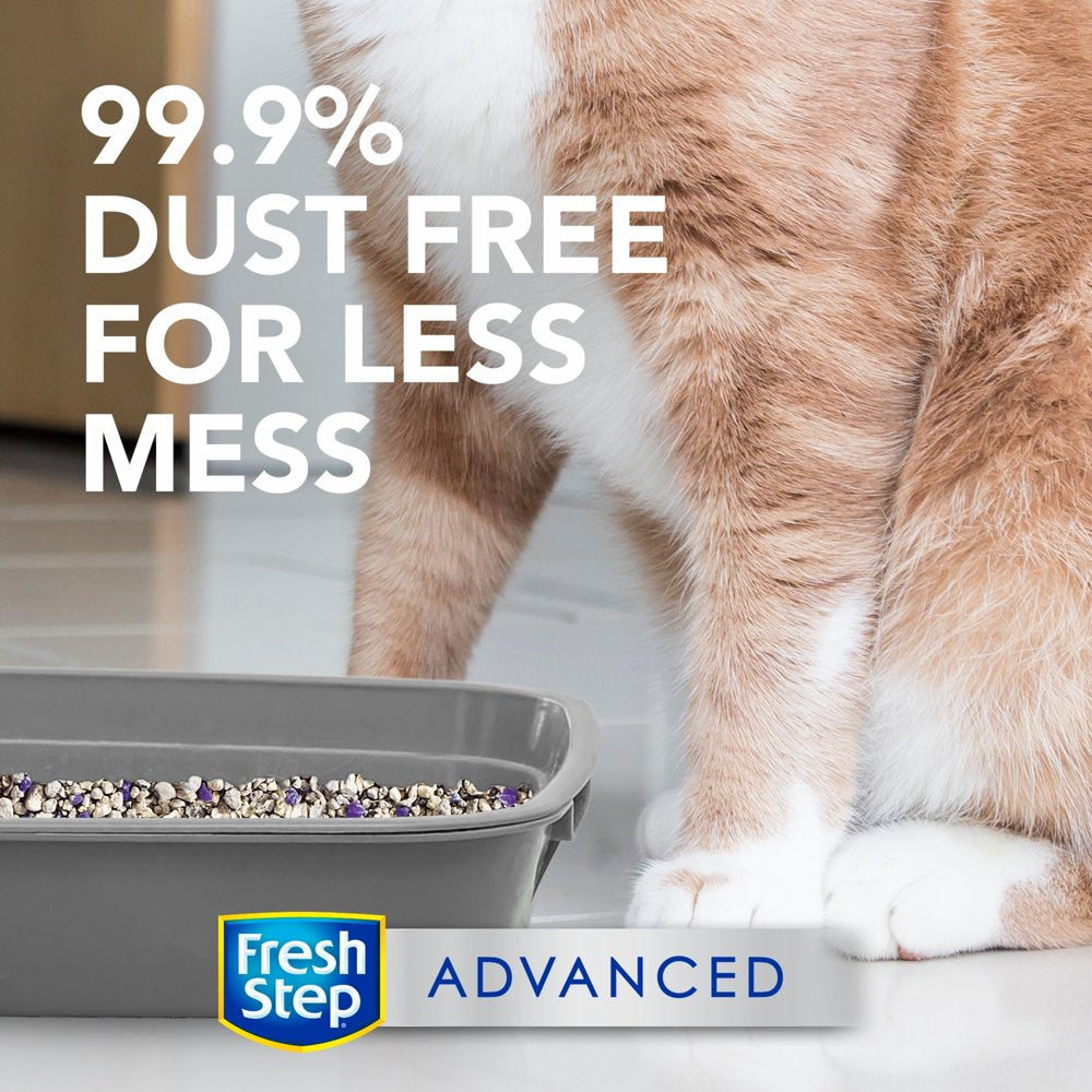 Fresh Step Advanced Clean Paws Clumping Cat Litter, Low Tracking, Odor Control, 18.5 Lb Animals & Pet Supplies > Pet Supplies > Cat Supplies > Cat Litter The Clorox Company   