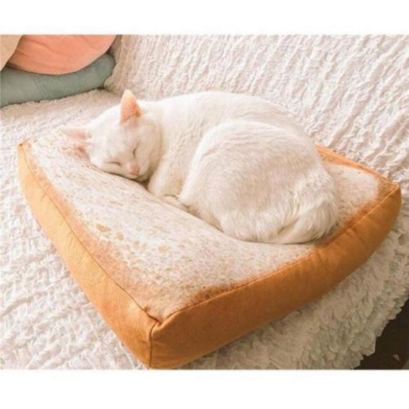 Creative Pet Mat Cat Dog Bed Washable Cushion Pillow Bread Toast Mattress