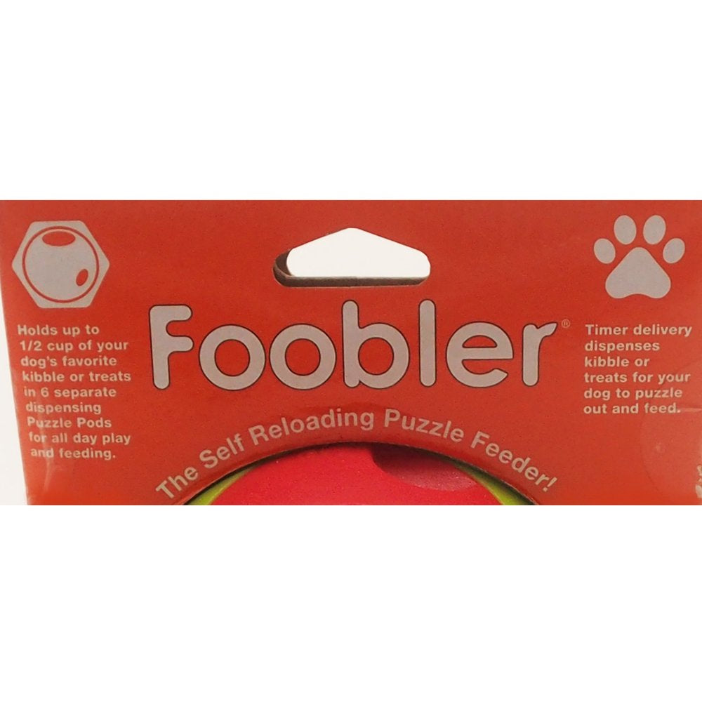 The Foobler Mini Treat Dispensing Toy for Dogs, Blue/Orange Color Animals & Pet Supplies > Pet Supplies > Dog Supplies > Dog Toys L'chic   