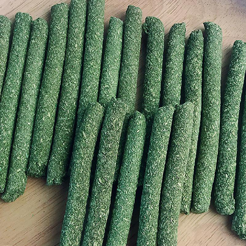 GRJIRAC Grass Chew Sticks 20 Pcs Natural Rabbit Hamster Pet Food Snack Toy for Home Small Animal Teeth Training Accessory Animals & Pet Supplies > Pet Supplies > Small Animal Supplies > Small Animal Treats GRJIRAC   