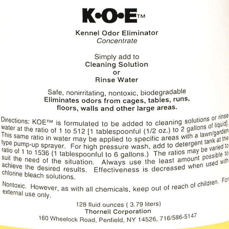 Dog Kennel Odor Eliminator Concentrate Gallon Shelter Vet Pet Rescue Solution Animals & Pet Supplies > Pet Supplies > Dog Supplies > Dog Kennels & Runs MPP   