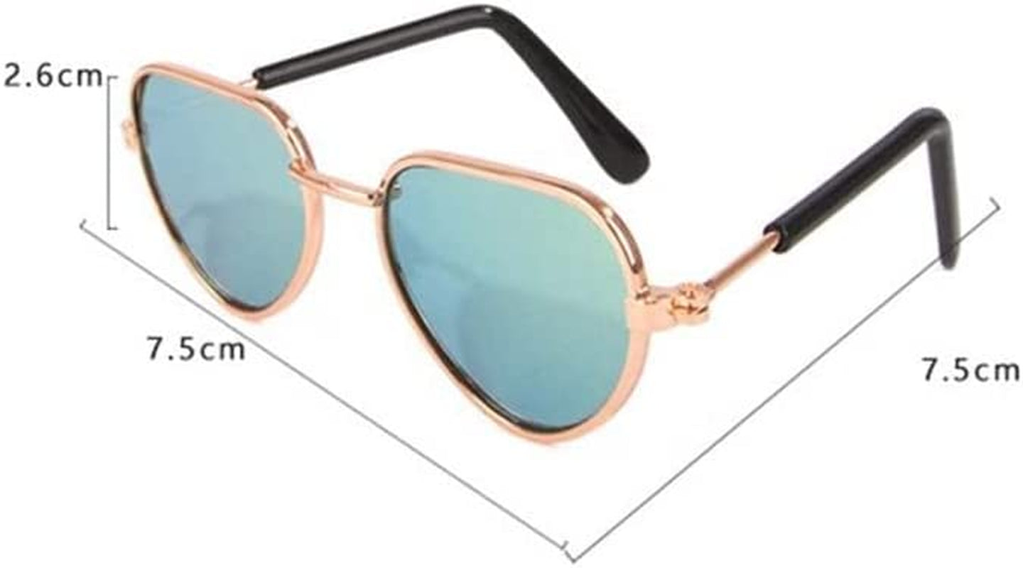 Fashion Pet Sunglasses Lovely Lenses Sunglasses for Pet Cat Dog Supplies Funny Photo Props Pet Accessories Eye Wear Decoration(A) Animals & Pet Supplies > Pet Supplies > Dog Supplies > Dog Apparel generic   