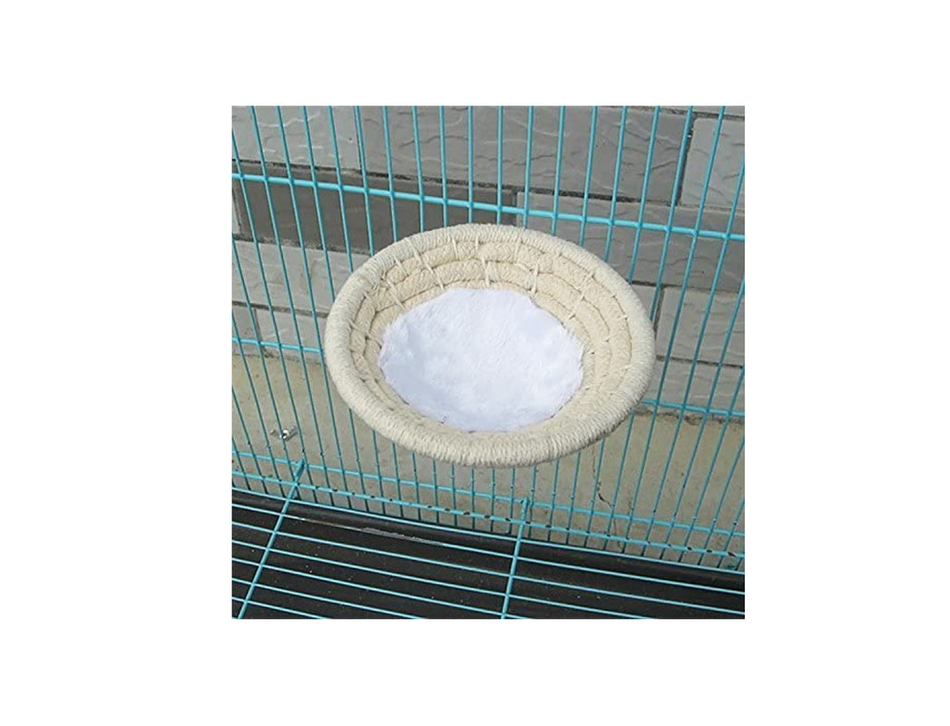 Topboutique Handmade Winter Warm Bird Breeding Hut Nest Bed Toy for Budgie Parakeet Canary Finch Dove Lovebird Small Medium Parrot Cage Perch Stand Hatching Nesting Box,Small Parrot Cage Hatching Animals & Pet Supplies > Pet Supplies > Bird Supplies > Bird Toys Topboutique   