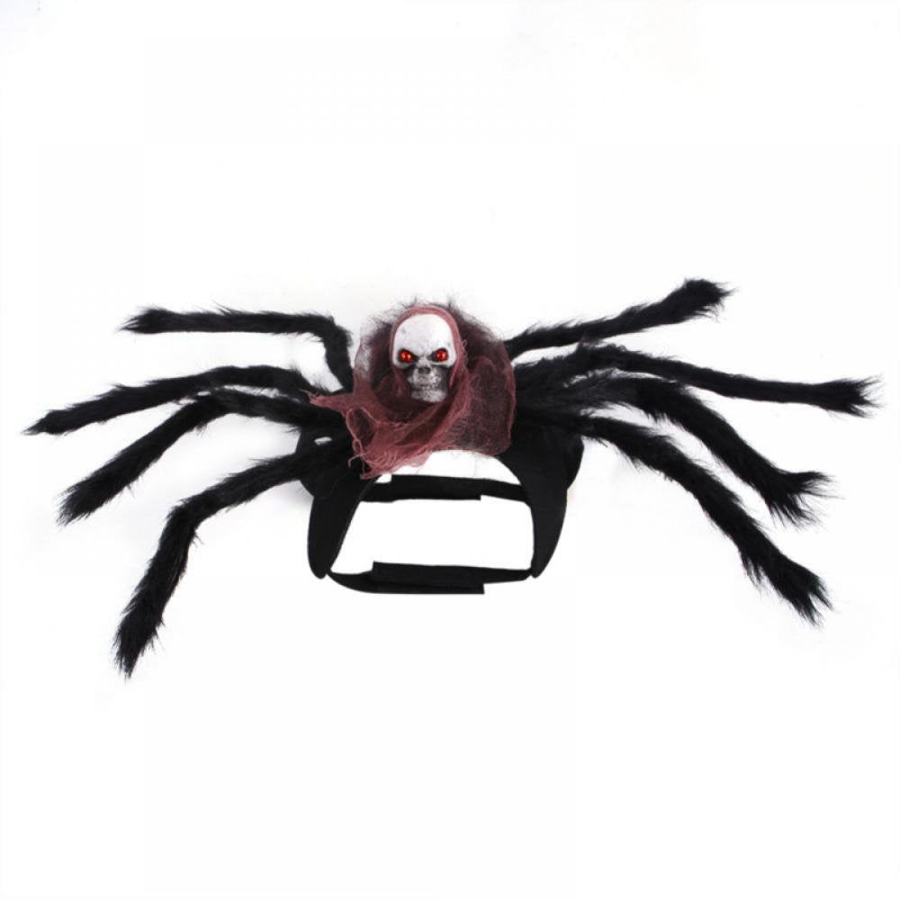Topumt Halloween Dog Spider Costumes Pet Costume Spider Halloween Pet Cosplay Dog Costumes Apparel for Small Medium Large Dogs Outfit Animals & Pet Supplies > Pet Supplies > Dog Supplies > Dog Apparel Topumt S Brown 