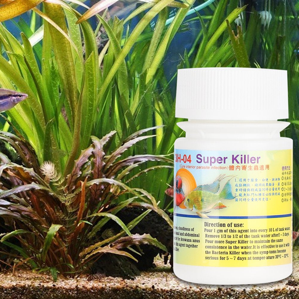 ESTINK Aquarium Fish Tank Nursing Parasite Removal Medicine Powder Supply Good Cleaning Effect,Parasite Removal Medicine,Fish Tank Parasite Removal Medicine Powder Animals & Pet Supplies > Pet Supplies > Fish Supplies > Aquarium Cleaning Supplies KOL PET   