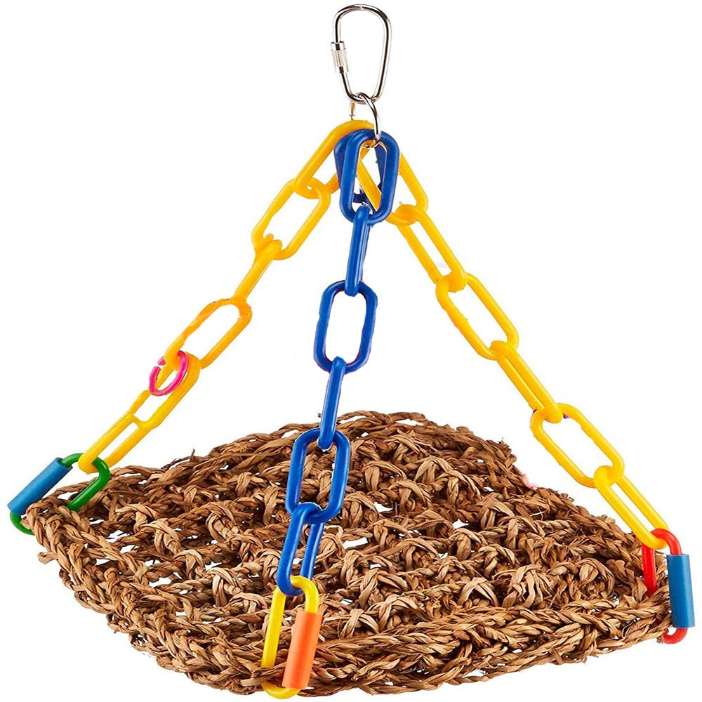 Luonfels Bird Toys Birds Swing Birdcage Perch Natural Wood Platform Stand Accessories Animals & Pet Supplies > Pet Supplies > Bird Supplies > Bird Cage Accessories Luonfels   