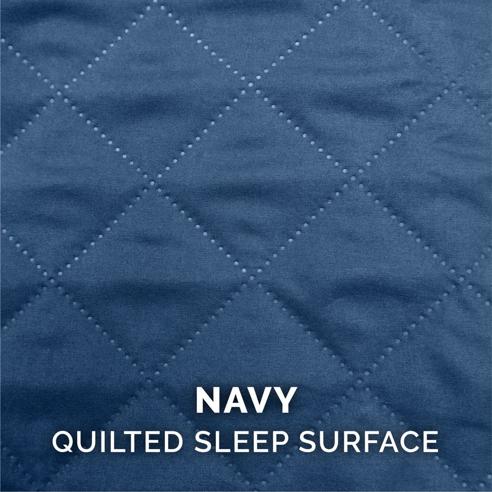 Furhaven Pet Products | Quilted Pillow Sofa Pet Bed for Dogs & Cats, Navy, Medium Animals & Pet Supplies > Pet Supplies > Cat Supplies > Cat Beds FurHaven Pet Products   