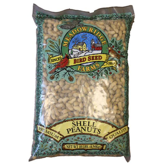 JRK Seed & Turf Supply B201210 10 Lbs. Peanuts in the Shell Bird Food Animals & Pet Supplies > Pet Supplies > Bird Supplies > Bird Food JRK Seed & Turf Supply   