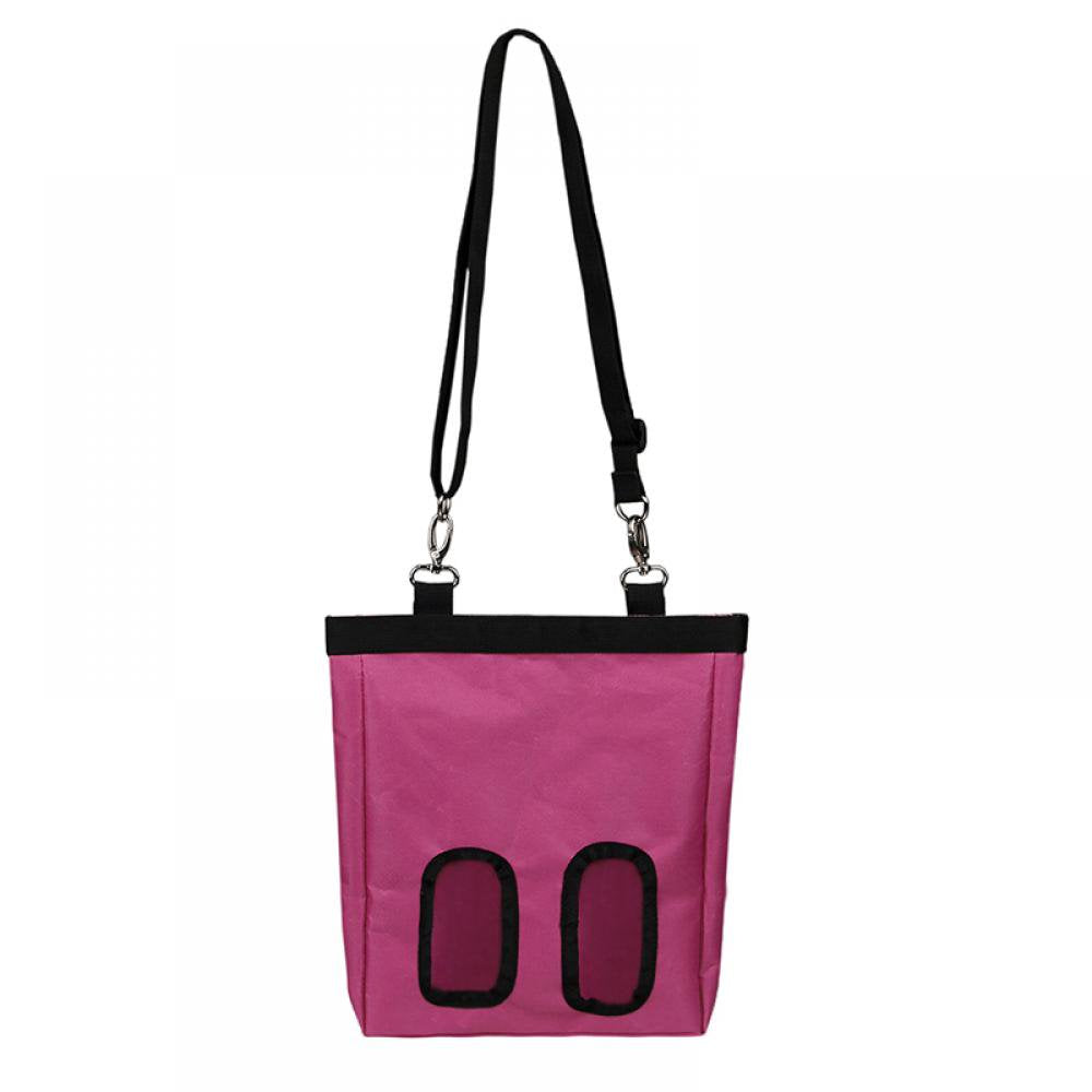 Summark Rabbit Guinea Pig Small Animal Pet Can Hang Feeding Bag Animals & Pet Supplies > Pet Supplies > Small Animal Supplies > Small Animal Bedding Sunmark S Pink 