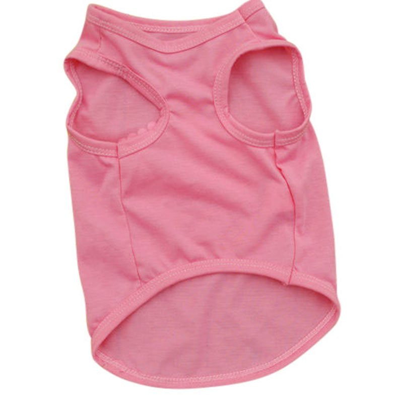 Pet Small Dog Puppy Vest T-Shirt Coat Pet Clothes Apparel XS S M L Summer Animals & Pet Supplies > Pet Supplies > Dog Supplies > Dog Apparel BODYJONES   