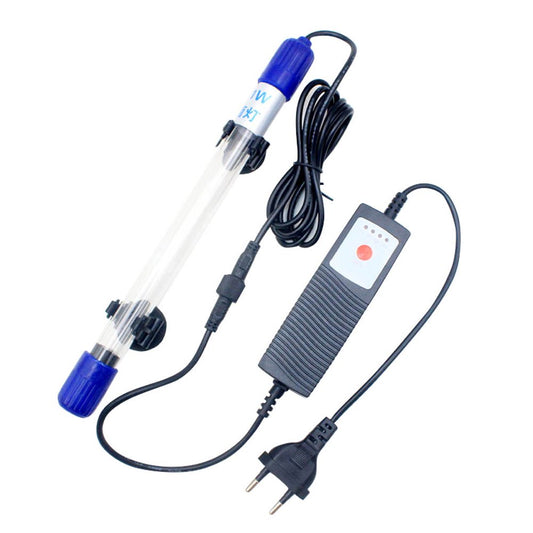 Submersible UV Sterilizer Light Aquarium Ultraviolet Water Cleaner Algae Green Disinfection Light CH Plug/Eu Plug 11W 220V