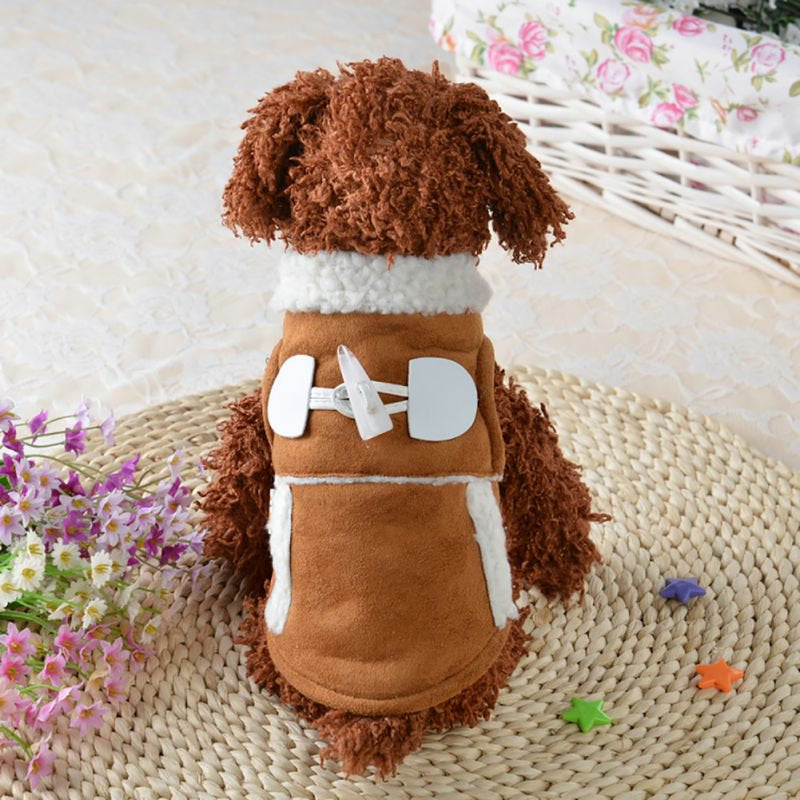 Small Dog Cat Pet Winter Clothes Jacket Coat Apparel Warm Sweater Puppy Warm Vest Costume Animals & Pet Supplies > Pet Supplies > Dog Supplies > Dog Apparel Taykoo   