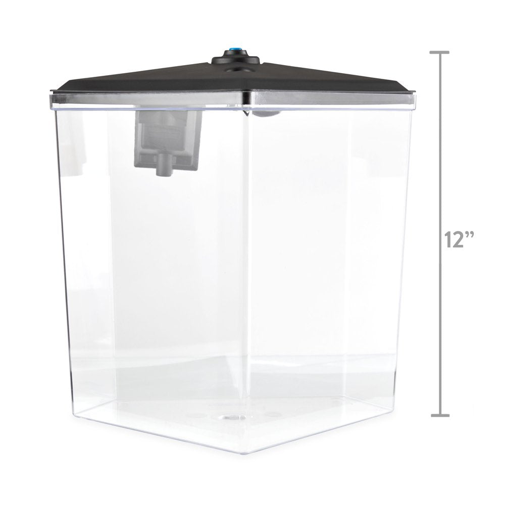 Aqua Culture 2.5-Gallon Aquarium Kit Plastic with LED Lighting and Power Filter Animals & Pet Supplies > Pet Supplies > Fish Supplies > Aquarium Lighting Wal-Mart Stores, Inc.   