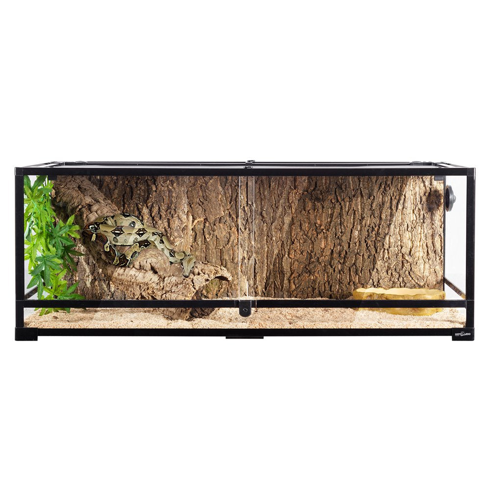 REPTIZOO 64-Gallon Full Glass Reptile Large Terrarium Animals & Pet Supplies > Pet Supplies > Reptile & Amphibian Supplies > Reptile & Amphibian Substrates shenzhenshihuibaiqiyeguanlizixunyouxianzerengongsi   