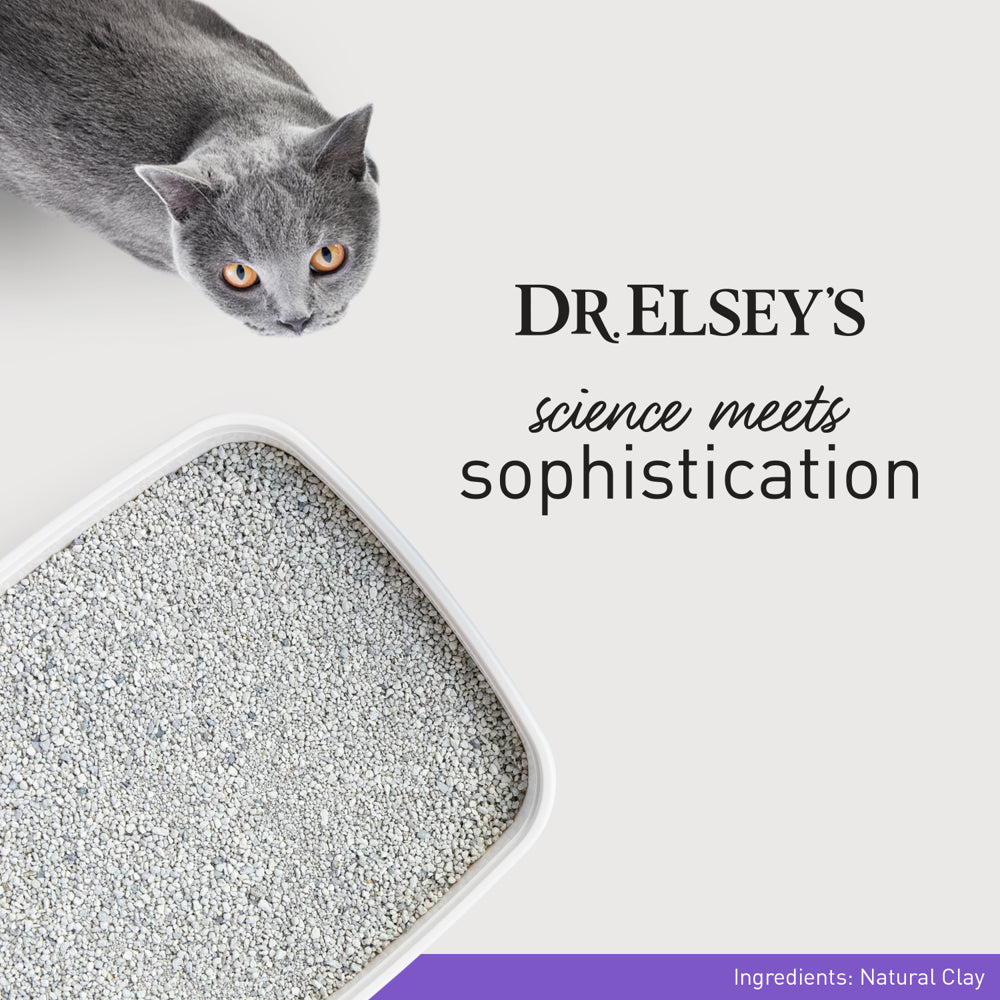 Dr. Elsey'S Clean Tracks Clumping Clay Cat Litter, 20 Lb. Box Animals & Pet Supplies > Pet Supplies > Cat Supplies > Cat Litter PRECIOUS CAT INC   