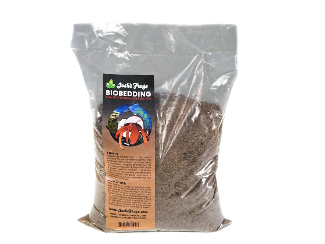 Josh'S Frogs Hermit Crab Biobedding Bioactive Substrate (4 Quart (Sand Included)) Animals & Pet Supplies > Pet Supplies > Fish Supplies > Aquarium Gravel & Substrates Josh's Frogs (4 Quart (Sand Included))  