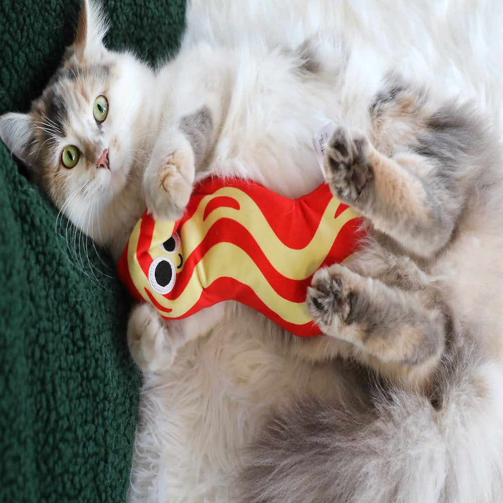 Vibrant Life Sizzlin' Bacon Electronic Flopping Kicker Cat Toy for Cats and Kittens. Motion Activated. Rechargeable. Animals & Pet Supplies > Pet Supplies > Cat Supplies > Cat Toys Vibrant Life   