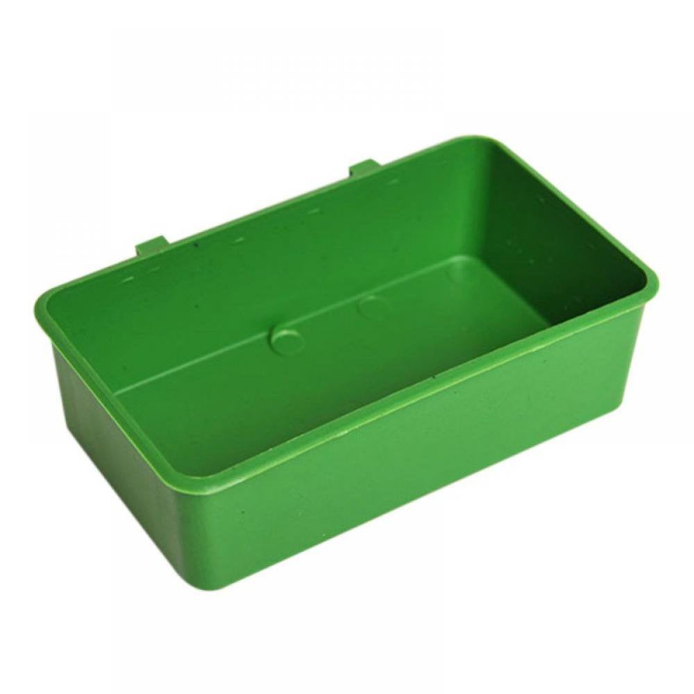 Parrot Bath Box Bird Cage Accessory Supplies Bathing Tub for Brids Canary Budgies Parrot Random Color Animals & Pet Supplies > Pet Supplies > Bird Supplies > Bird Cage Accessories CN   