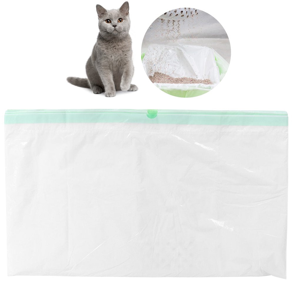 Greensen Garbage Bag Thick Litter Box Liners 7Pcs for Change Cat Litter,Plastic Cat Litter Filter Bag Animals & Pet Supplies > Pet Supplies > Cat Supplies > Cat Litter Box Liners Greensen   