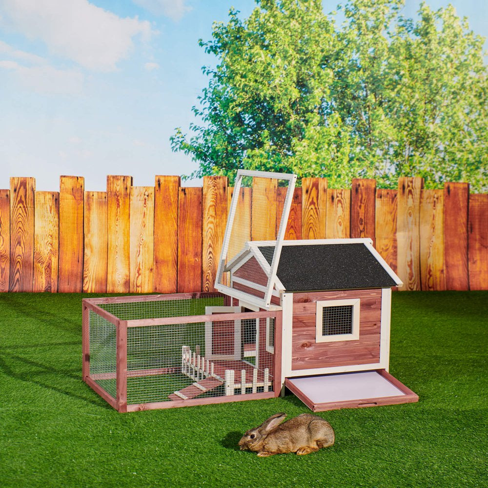 Anysun Small Animal Habitat Cage,Wooden, White Animals & Pet Supplies > Pet Supplies > Small Animal Supplies > Small Animal Habitats & Cages General   