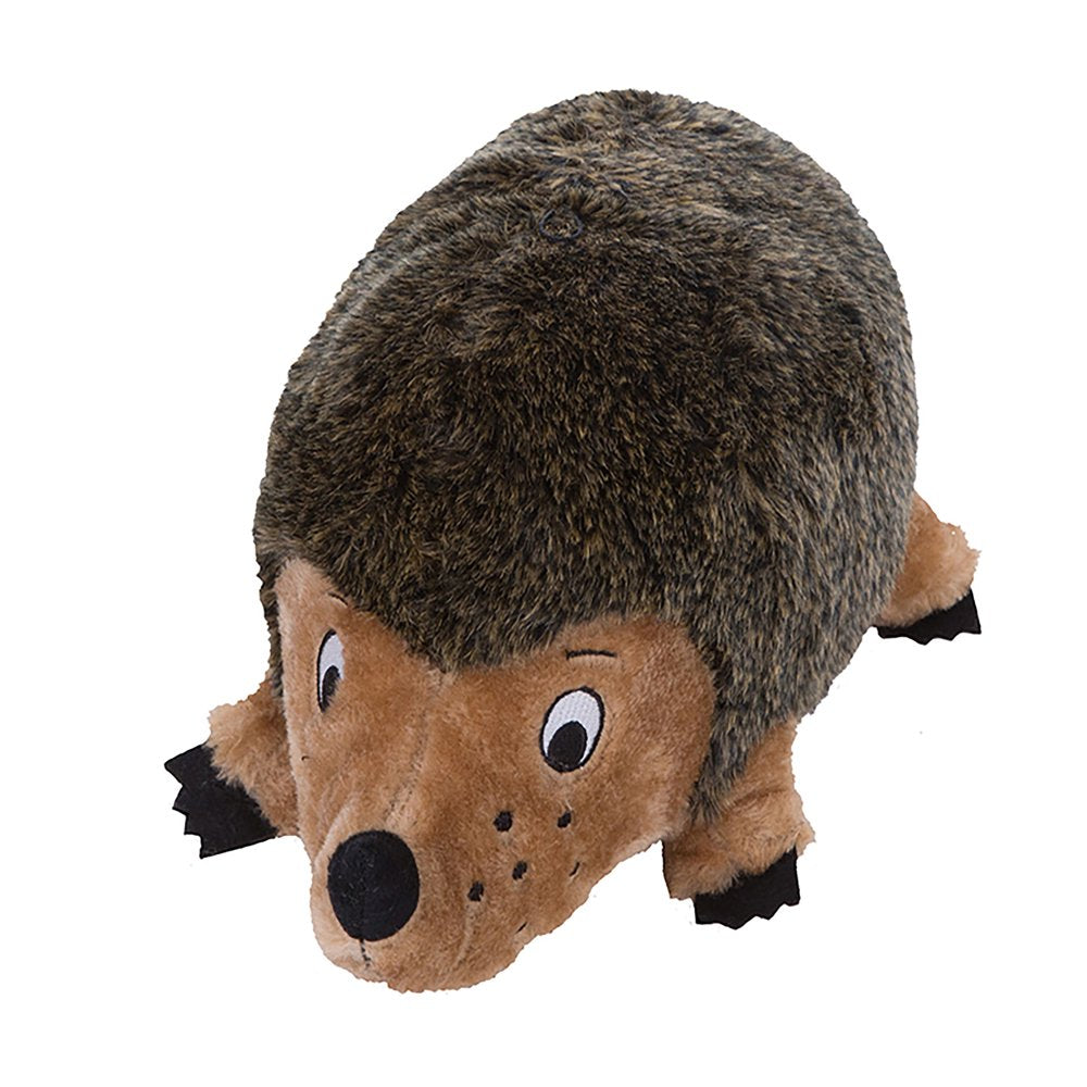 Outward Hound Hedgehogz Grunting Plush Dog Toy, Brown, Medium Animals & Pet Supplies > Pet Supplies > Dog Supplies > Dog Toys Outward Hound Holdings L  