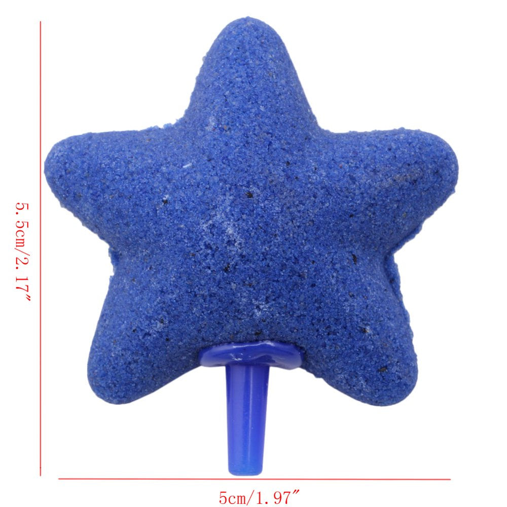 Air Stone Star Shape Diffuser for Aquarium Fish for Tank Pond Hydroponics Pump Animals & Pet Supplies > Pet Supplies > Fish Supplies > Aquarium Air Stones & Diffusers TENSUNCH   
