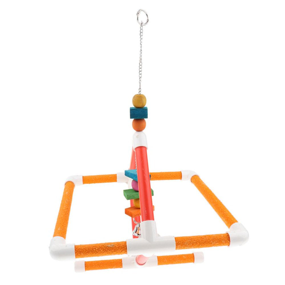 Small Animals Hamster Squirrels Toy Playground Perch Climing Ladder Parakeet Parrot Bird Gym Stand Playpen Animals & Pet Supplies > Pet Supplies > Bird Supplies > Bird Ladders & Perches DYNWAVE   