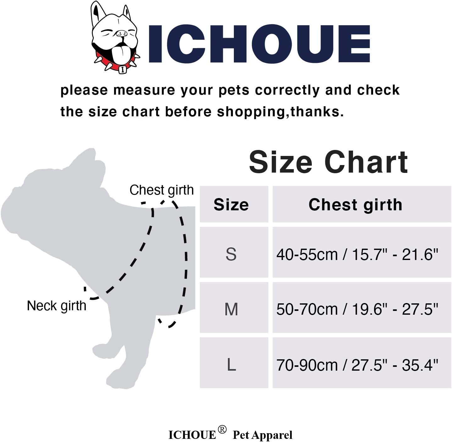 Ichoue Dog Vest Harness Soft Padded No Pull Adjustable Reflective for Small Medium Dogs - Red Grid M Animals & Pet Supplies > Pet Supplies > Dog Supplies > Dog Apparel iChoue   