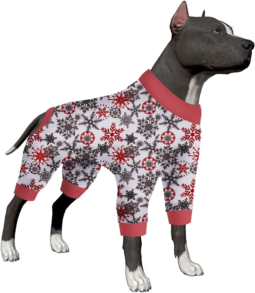 Soft Cotton Pet Dog Pajamas Jumpsuit Cute Dog Clothes Pjs Puppy Dressing  Gown