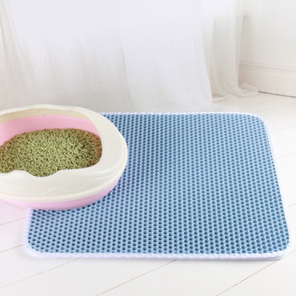 Cat Litter Trapper Litter Mat, Cat Mat, Litter Box Mat Water Proof Layer and Puppy Pad Option. Animals & Pet Supplies > Pet Supplies > Cat Supplies > Cat Litter Box Mats Xelparuc   