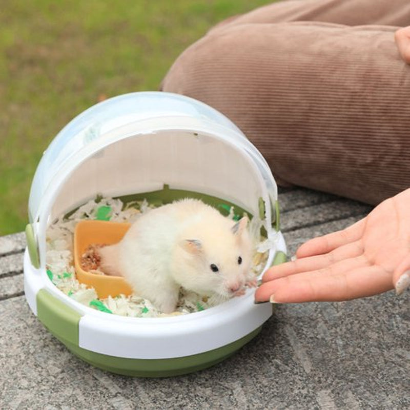 Visland Dwarf Hamster Cage, Small Animal Habitat, Hamster Accessories, Portable, Breathable, Easy to Clean Animals & Pet Supplies > Pet Supplies > Small Animal Supplies > Small Animal Habitats & Cages Visland   