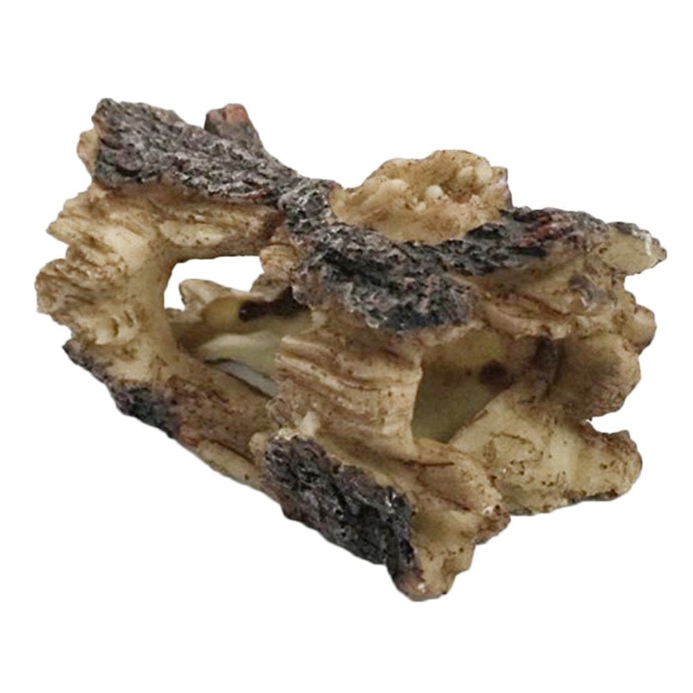 3Pcs Hide Hollow Tree Log Fish Tank Aquarium Fountain Ornament Simulation Decoration Animals & Pet Supplies > Pet Supplies > Fish Supplies > Aquarium Decor Rainbow 1PCS As shown 