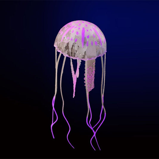 3Pcs LED Fantasy Jellyfish Lamp round Light Effects Artificial Jellyfish Jelly Fish Tank Aquarium Mood Lamp for Home Decoration Magic Lamp for Gift Animals & Pet Supplies > Pet Supplies > Fish Supplies > Aquarium Lighting Bonrich Purple  